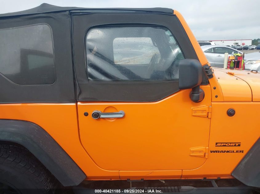 2013 Jeep Wrangler Sport VIN: 1C4AJWAG4DL552962 Lot: 40421185