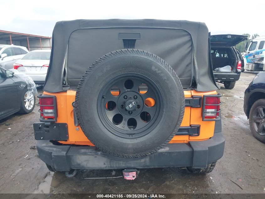 2013 Jeep Wrangler Sport VIN: 1C4AJWAG4DL552962 Lot: 40421185