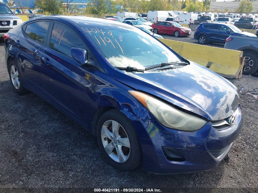 2011 Hyundai Elantra Gls VIN: 5NPDH4AE6BH025258 Lot: 40421191