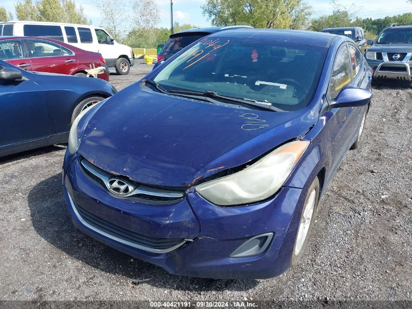 2011 Hyundai Elantra Gls VIN: 5NPDH4AE6BH025258 Lot: 40421191