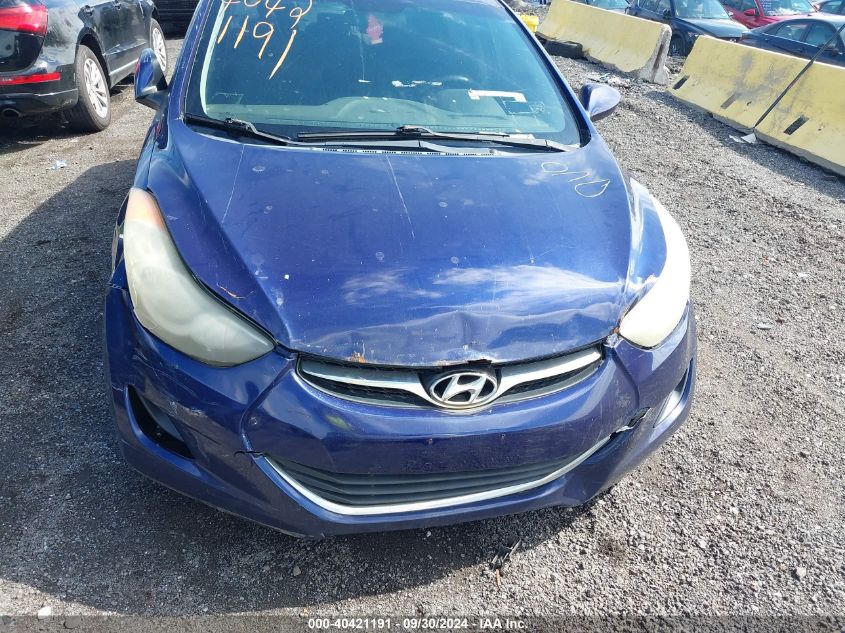 2011 Hyundai Elantra Gls VIN: 5NPDH4AE6BH025258 Lot: 40421191