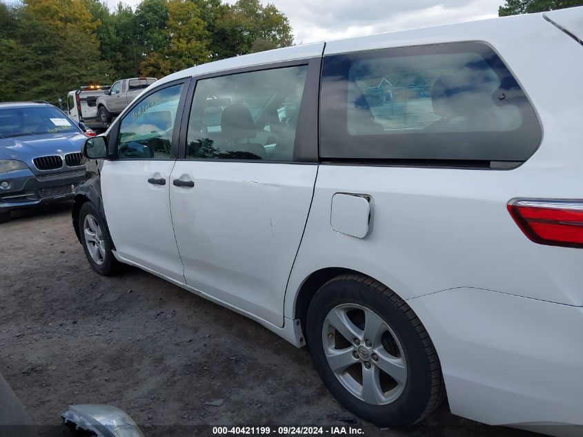 5TDZK3DC2FS660571 2015 Toyota Sienna L 7 Passenger