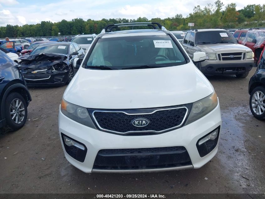 2012 Kia Sorento Sx V6 VIN: 5XYKWDA2XCG215608 Lot: 40421203