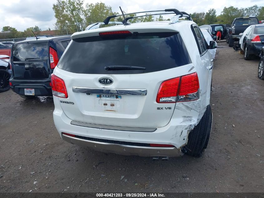 2012 Kia Sorento Sx V6 VIN: 5XYKWDA2XCG215608 Lot: 40421203