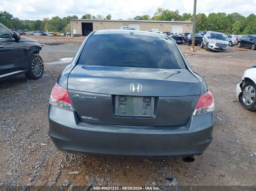 1HGCP2F85AA122478 2010 Honda Accord 2.4 Ex-L