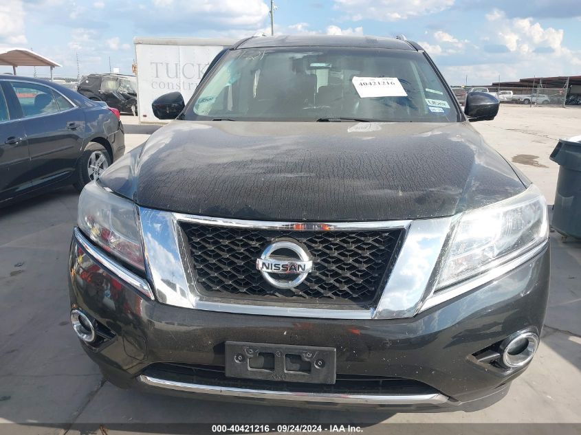 2016 Nissan Pathfinder Sl VIN: 5N1AR2MN5GC665413 Lot: 40421216