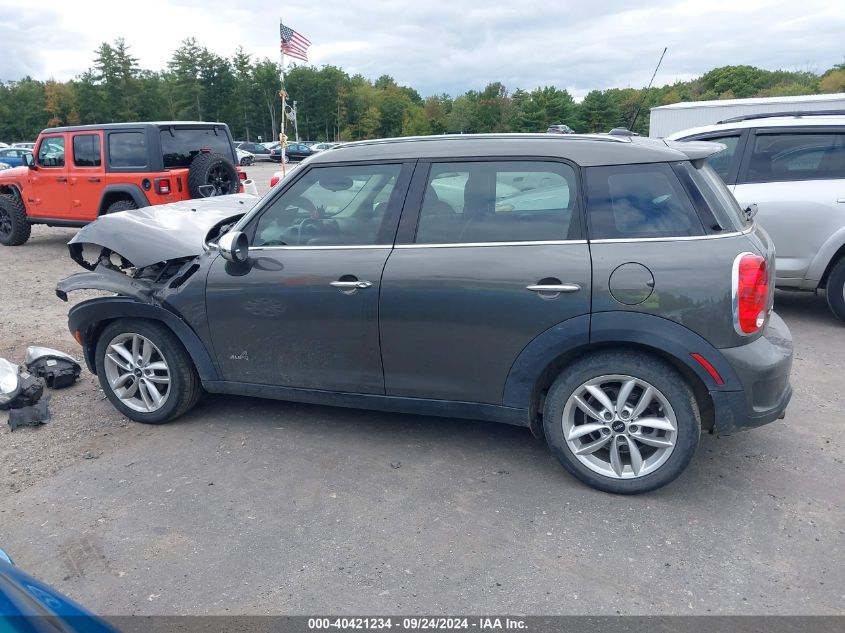 2014 Mini Countryman Cooper S VIN: WMWZC5C53EWP41893 Lot: 40421234