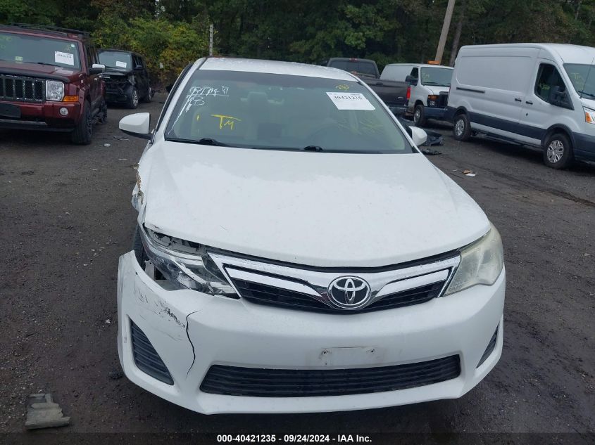 2014 Toyota Camry L/Se/Le/Xle VIN: 4T1BF1FK6EU853018 Lot: 40421235