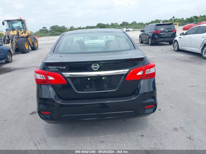 2018 Nissan Sentra S/Sv/Sr/Sl VIN: 3N1AB7AP2JY324998 Lot: 40421240