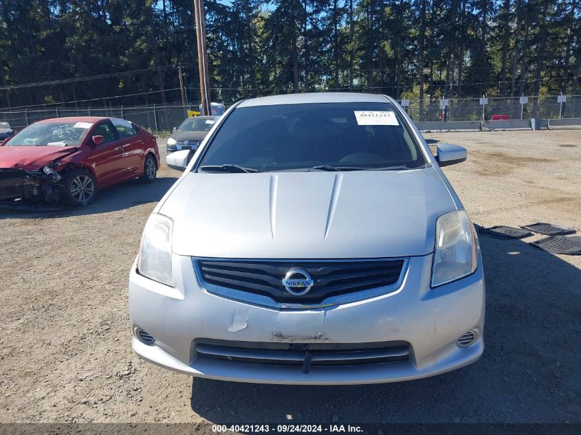 2012 Nissan Sentra 2.0 S VIN: 3N1AB6AP0CL732605 Lot: 40421243