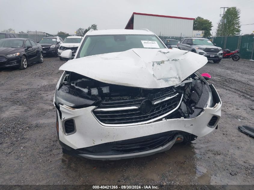 2022 Buick Envision Preferred VIN: LRBAZLR46ND166393 Lot: 40421265