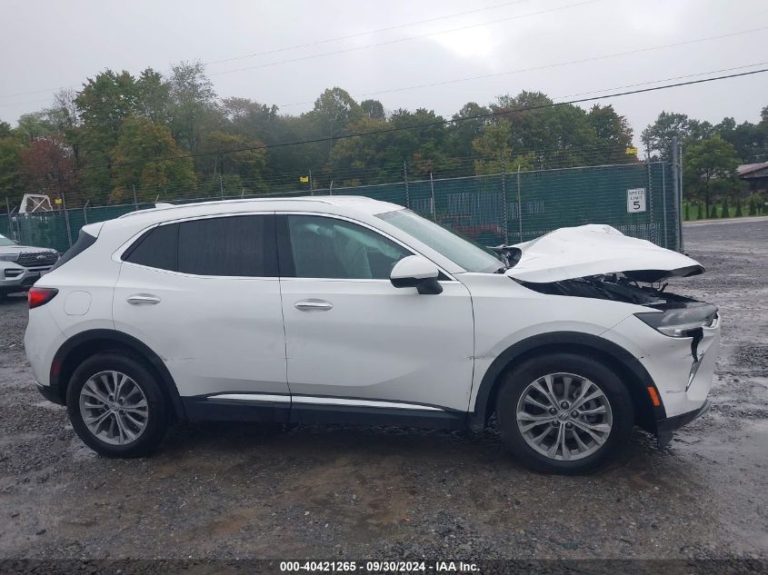 2022 Buick Envision Preferred VIN: LRBAZLR46ND166393 Lot: 40421265