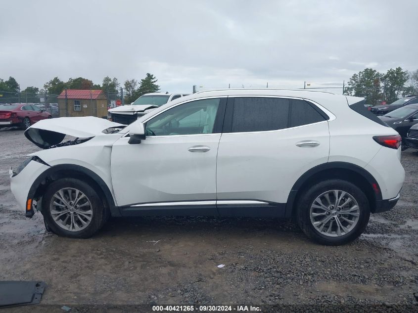 2022 Buick Envision Preferred VIN: LRBAZLR46ND166393 Lot: 40421265