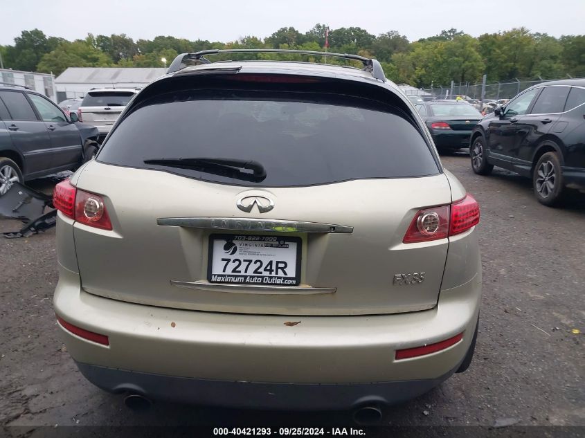 2007 Infiniti Fx35 VIN: JNRAS08W87X203226 Lot: 40421293