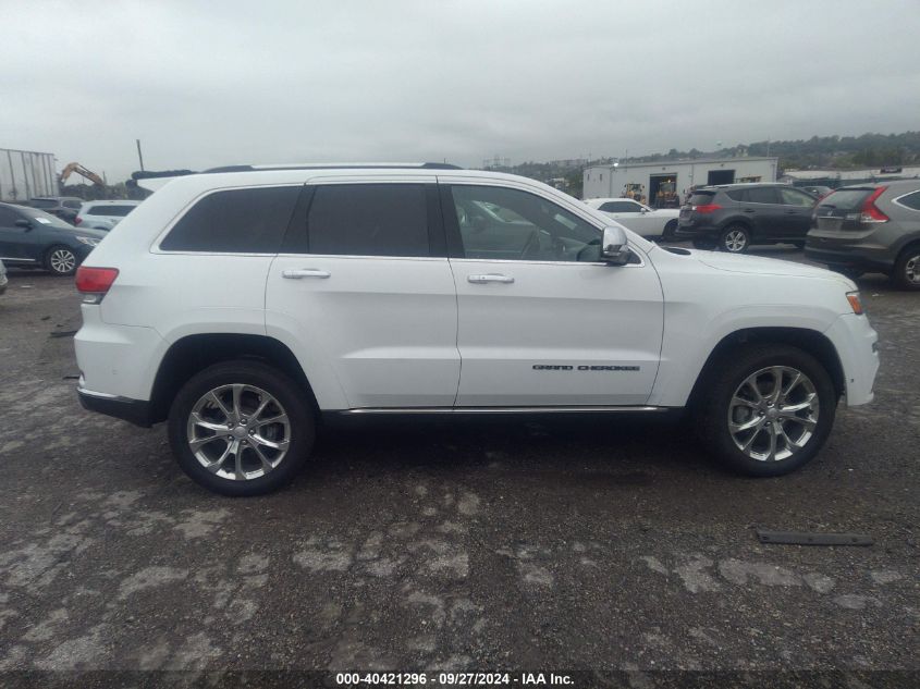 2019 Jeep Grand Cherokee Summit 4X4 VIN: 1C4RJFJG8KC552625 Lot: 40421296