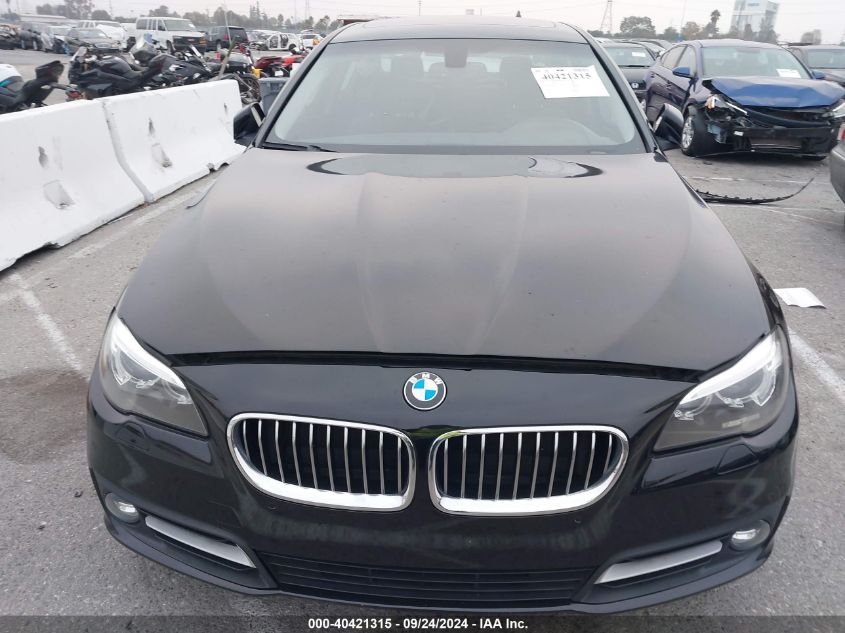 2015 BMW 528I VIN: WBA5A5C50FD518163 Lot: 40421315