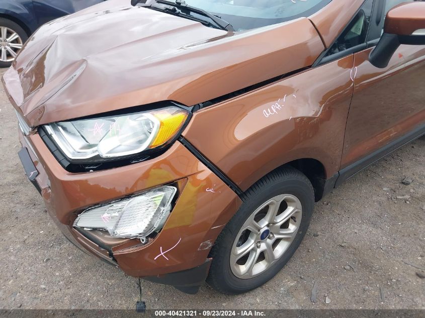 MAJ6S3GL4KC272886 2019 Ford Ecosport Se