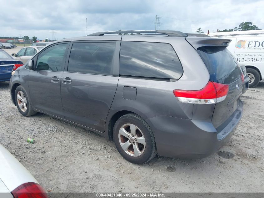 2011 Toyota Sienna Le V6 VIN: 5TDKK3DC0BS165944 Lot: 40421340