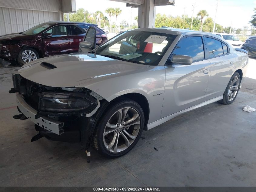 2C3CDXCT2NH152546 2022 DODGE CHARGER - Image 2