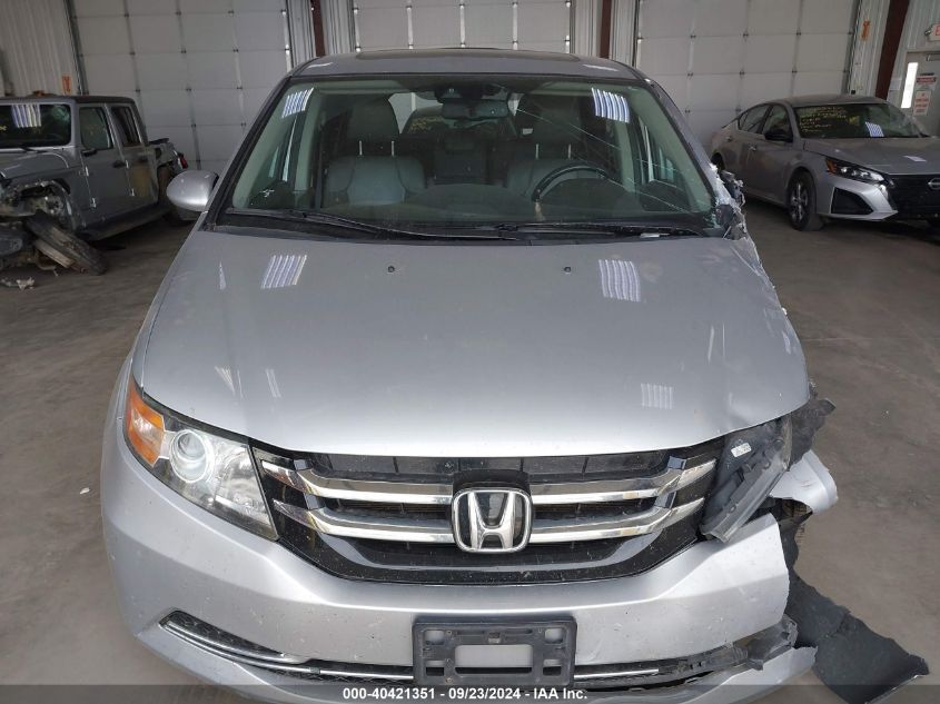 5FNRL5H66FB007887 2015 Honda Odyssey Ex-L