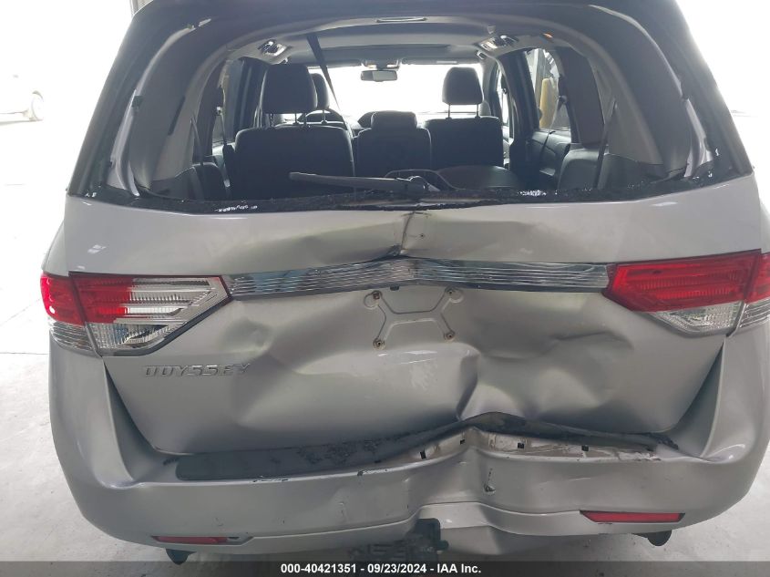 5FNRL5H66FB007887 2015 Honda Odyssey Ex-L