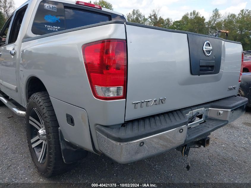 2006 Nissan Titan Se VIN: 1N6BA07B06N524108 Lot: 40421375