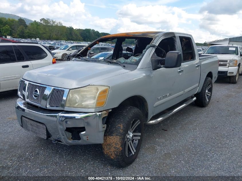 2006 Nissan Titan Se VIN: 1N6BA07B06N524108 Lot: 40421375