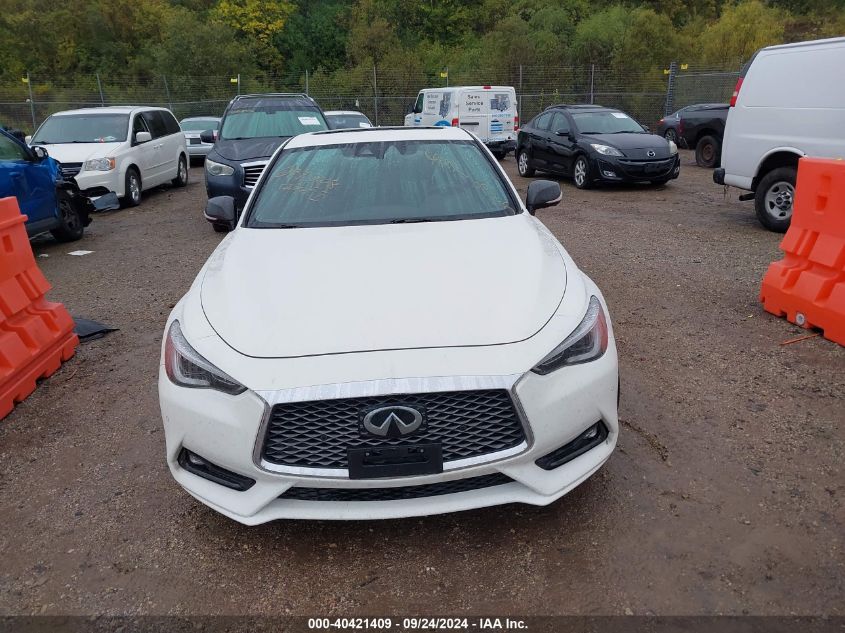 JN1FV7EL9JM631320 2018 Infiniti Q60 Red Sport 400