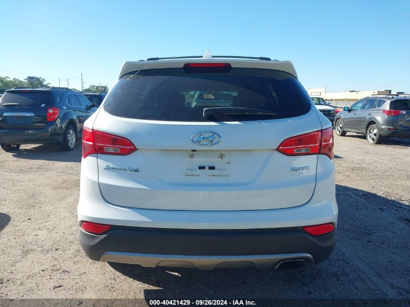 2016 Hyundai Santa Fe Sport 2.4L VIN: 5XYZU3LB8GG374466 Lot: 40421429