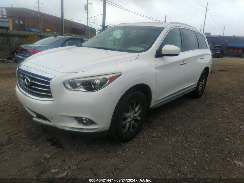 VIN 5N1AL0MN7DC347276 2013 INFINITI JX35 no.2