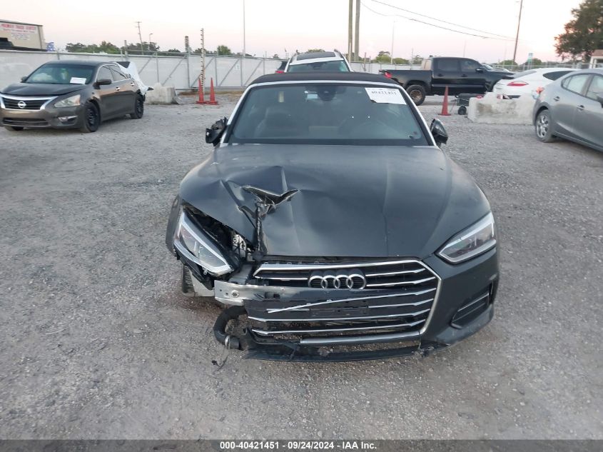 2019 Audi A5 Premium Plus VIN: WAUYNGF52KN011584 Lot: 40421451