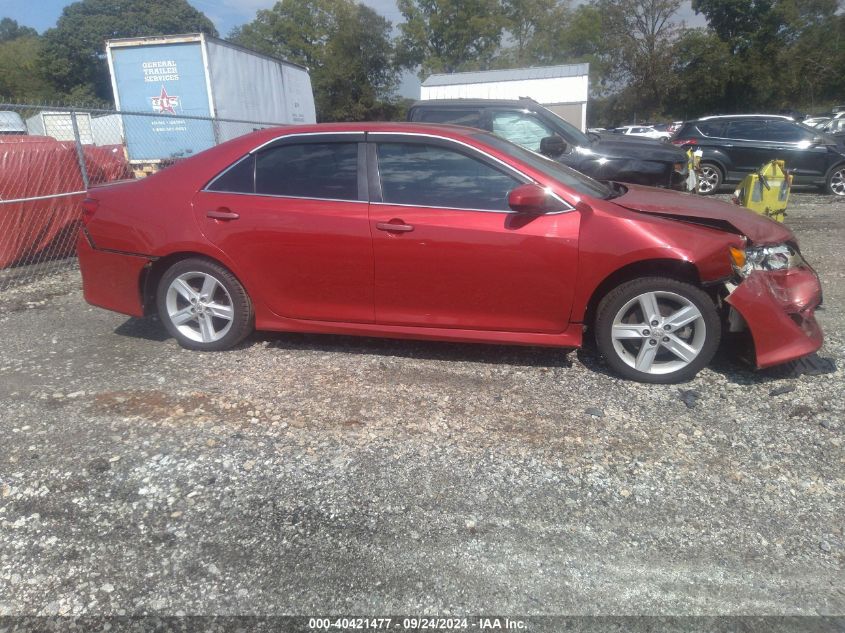 2012 Toyota Camry Se VIN: 4T1BF1FK3CU614765 Lot: 40421477