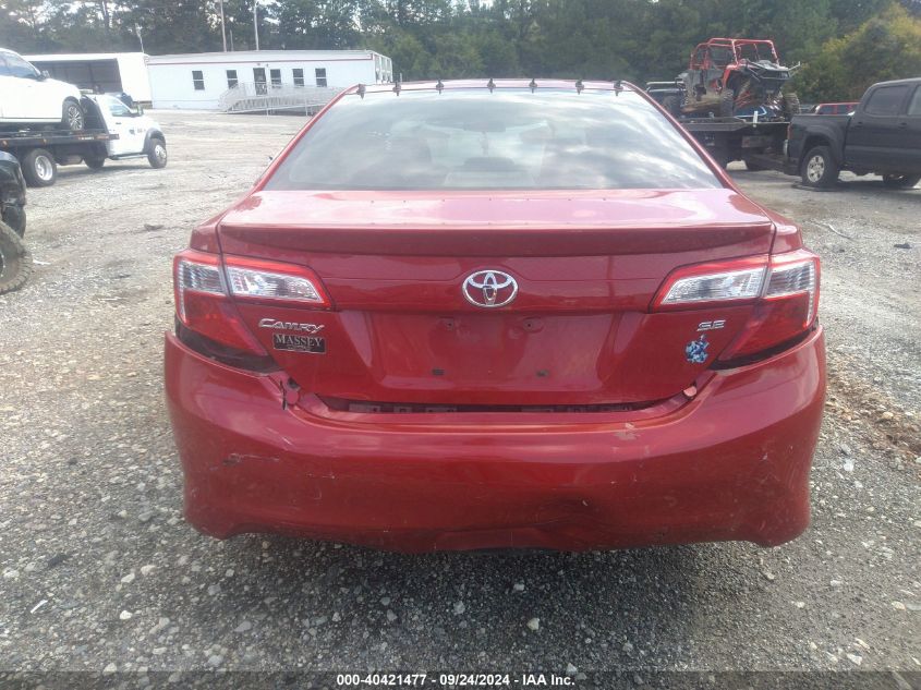 2012 Toyota Camry Se VIN: 4T1BF1FK3CU614765 Lot: 40421477