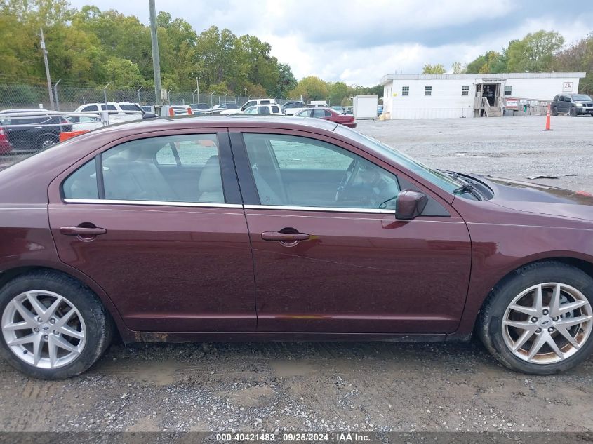 2012 Ford Fusion Sel VIN: 3FAHP0JA6CR211395 Lot: 40421483