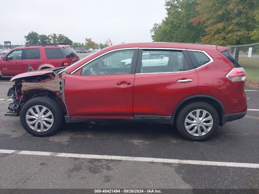 2014 Nissan Rogue S VIN: 5N1AT2MT2EC837460 Lot: 40421494