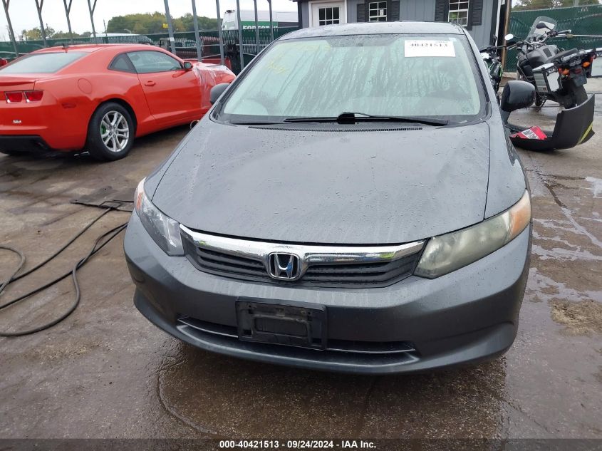 19XFB2F58CE380414 2012 Honda Civic Lx