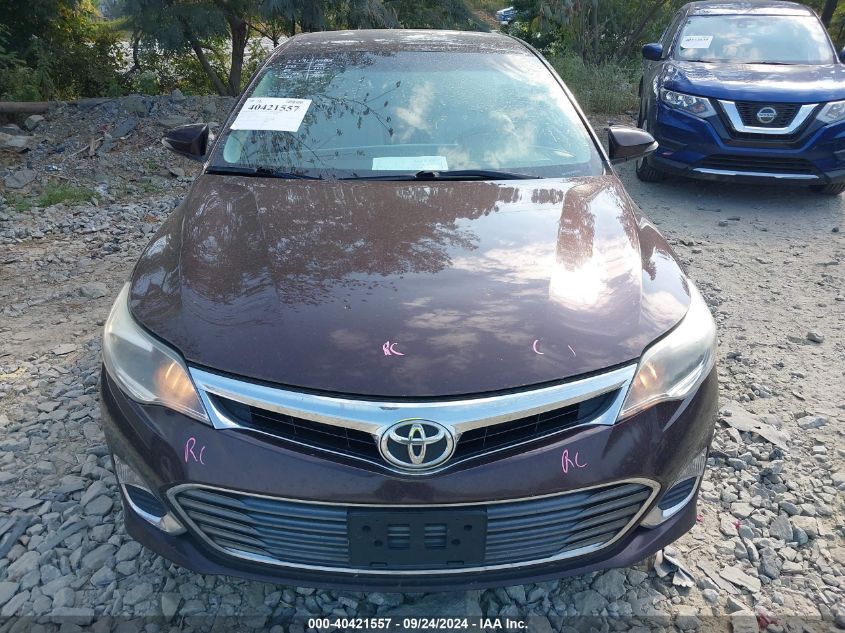 2013 Toyota Avalon Xle VIN: 4T1BK1EBXDU053799 Lot: 40421557