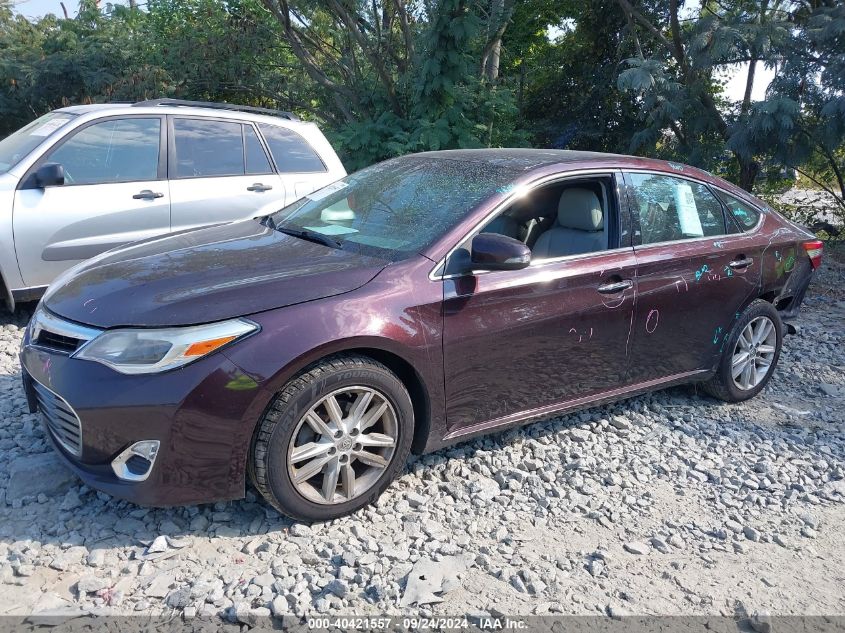 2013 Toyota Avalon Xle VIN: 4T1BK1EBXDU053799 Lot: 40421557