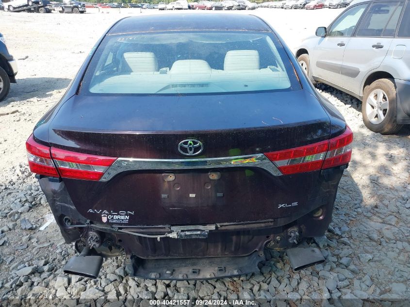 2013 Toyota Avalon Xle VIN: 4T1BK1EBXDU053799 Lot: 40421557