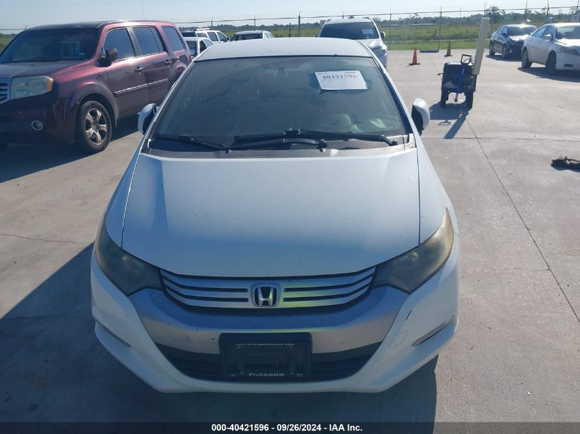 2011 Honda Insight Ex VIN: JHMZE2H79BS006813 Lot: 40421596