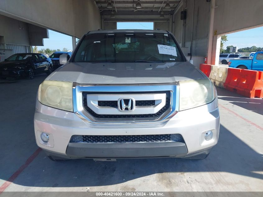 2010 Honda Pilot Exl VIN: 5FNYF3H55AB022128 Lot: 40421600