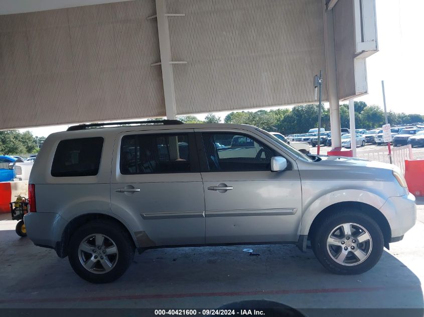 2010 Honda Pilot Exl VIN: 5FNYF3H55AB022128 Lot: 40421600