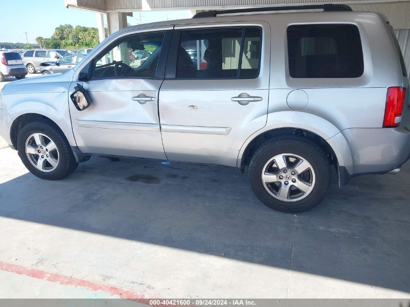 2010 Honda Pilot Exl VIN: 5FNYF3H55AB022128 Lot: 40421600