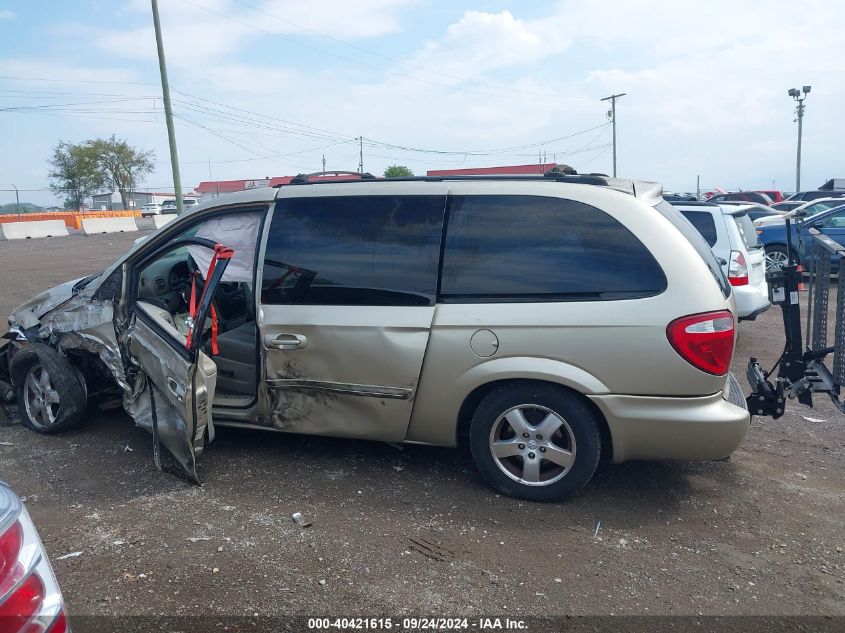 2005 Dodge Grand Caravan Sxt VIN: 2D8GP44L95R288170 Lot: 40421615