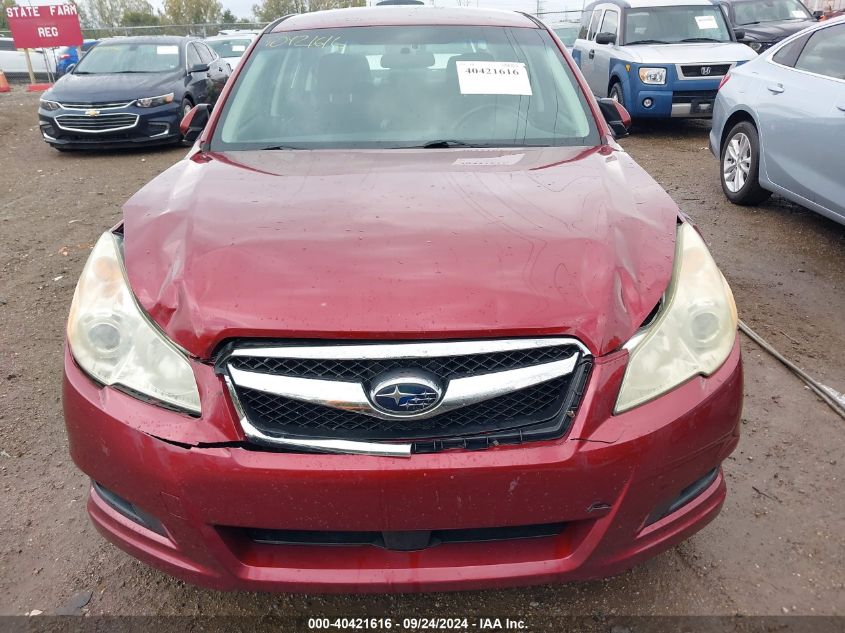 2011 Subaru Legacy 2.5I Premium VIN: 4S3BMCF66B3234896 Lot: 40421616