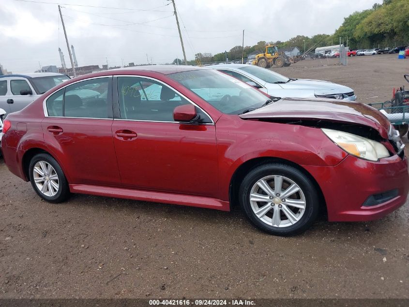 2011 Subaru Legacy 2.5I Premium VIN: 4S3BMCF66B3234896 Lot: 40421616