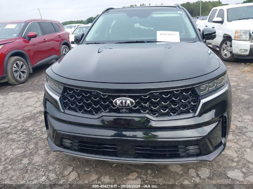 2021 Kia Sorento Sx Prestige VIN: 5XYRK4LF7MG064853 Lot: 40421617