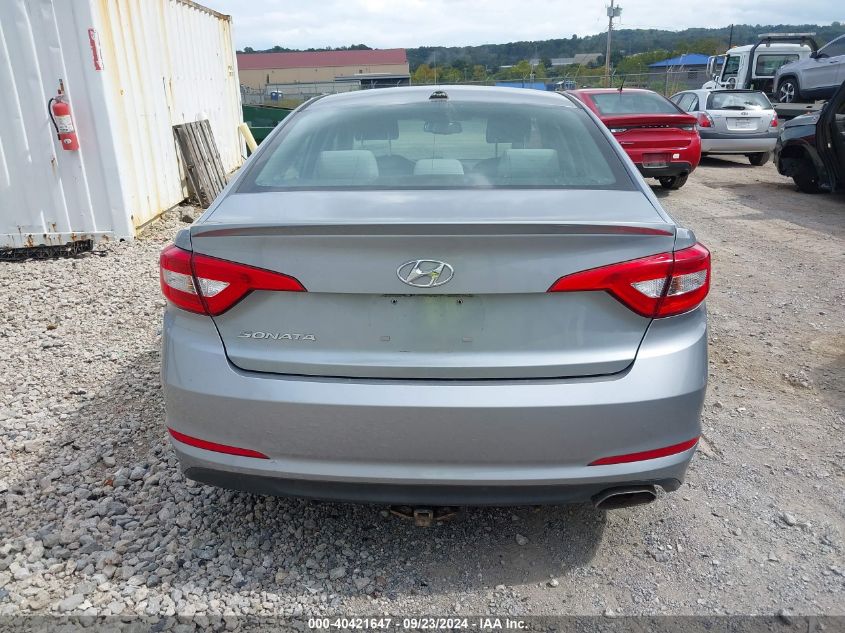 2017 Hyundai Sonata Se VIN: 5NPE24AF1HH583333 Lot: 40421647