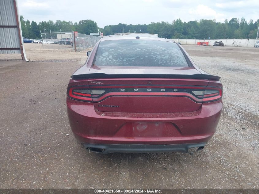 2018 Dodge Charger Sxt Rwd VIN: 2C3CDXBG3JH265324 Lot: 40421650