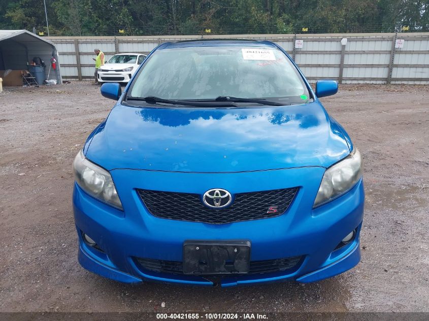 2010 Toyota Corolla S VIN: 2T1BU4EE4AC392562 Lot: 40421655